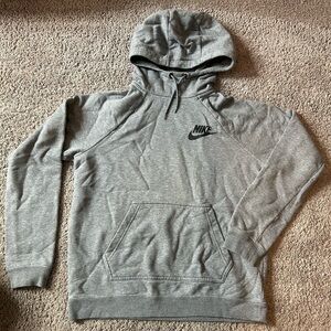 Size small grey Nike hoodie